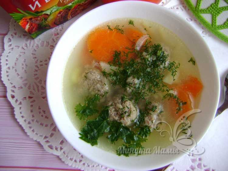 Суп вермишелевый с фрикадельками – очень вкусный и всеми любимый: рецепт с фото и видео