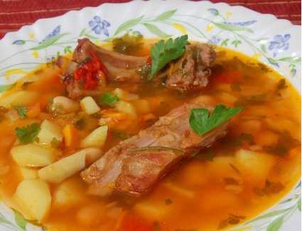 Фасолевый суп из красной фасоли рецепт с фото пошагово и видео - 1000.menu