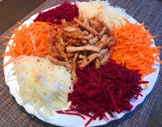 Салат чафан классический. рецепт с пошаговыми фото